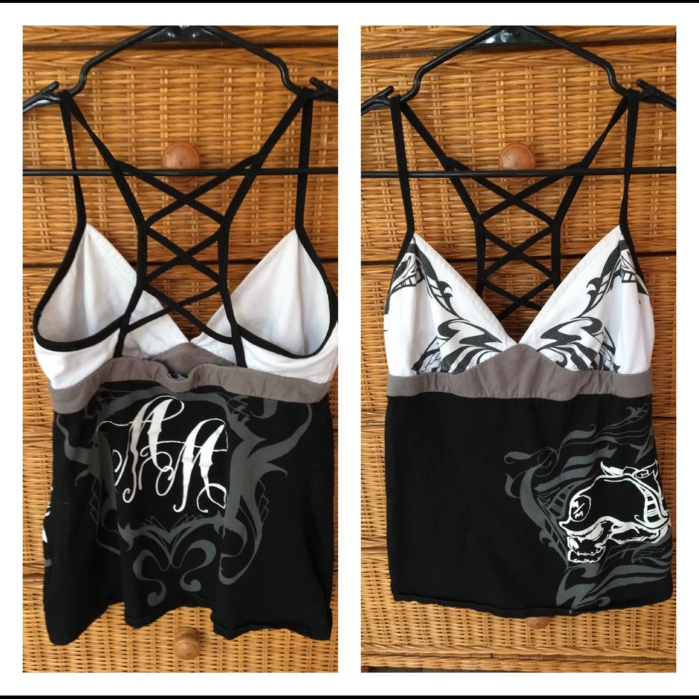 Metal Mulisha tank/ halter